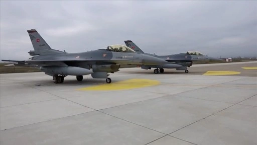 T&uuml;rk Hava Kuvvetleri, Karadeniz'in uluslararası hava sahasında eğitim u&ccedil;uşu icra etti