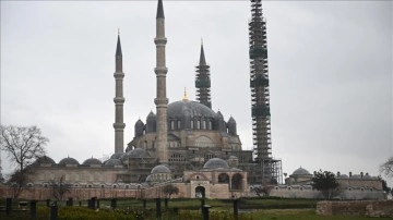 Türk-İslam mimarisinin gözbebeği Selimiye Camisi ihtişamıyla 449 yıldır ilgi görüyor