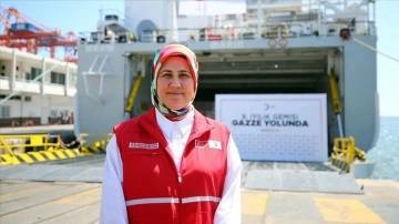 Türk Kızılay Genel Başkanı Yılmaz, 'İyilik Gemileri'nin Gazze'ye yolculuğunu anlattı