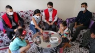 Türk Kızılay gönüllülerinden çölyak hastası Ela'ya doğum günü sürprizi