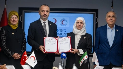 Türk Kızılay ile Suriye Arap Kızılayı arasında 3 ayrı alanda protokol imzalandı