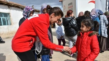 Türk Kızılay, Malatya'nın kırsal mahallelerde sağlık hizmetini sürdürüyor