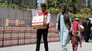 Türk Kızılaydan Afganistan'daki mağdur ailelere yardım
