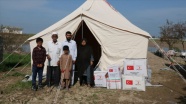 Türk Kızılaydan İranlı selzedelere yardım eli