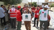 Türk Kızılayı Irak'ta gıda yardımında bulundu