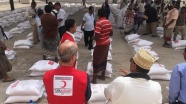 Türk Kızılayı'nın Yemen'de yardımları sürüyor