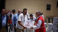 Türk Kızılayından Gazze'ye gıda yardımı