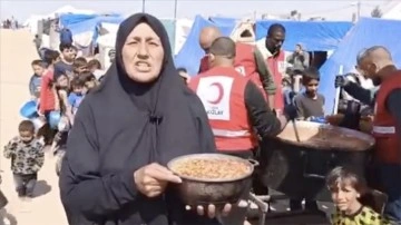 Türk Kızılay'ından Gazze'ye yardım paylaşımı