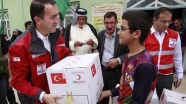 Türk Kızılayından Iraklı sığınmacılara yardım