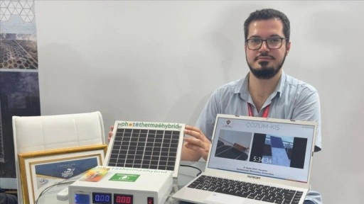 Türk mühendis geliştirdiği güneş paneli kar temizleme modülünü Çin'e satmayı hedefliyor