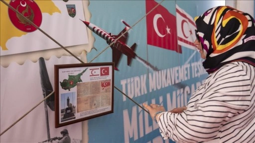 Türk Mukavemet Teşkilatı'nın sergi alanı TEKNOFEST KKTC ziyaretçilerini tarihle buluşturuyor