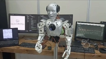Türk robot "Cuma"nın geliştirilmesi için yapay zeka çalışmaları sürüyor