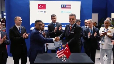 T&uuml;rk savunma sanayisi Malezya'da yeni işbirlikleri i&ccedil;in imzalar attı