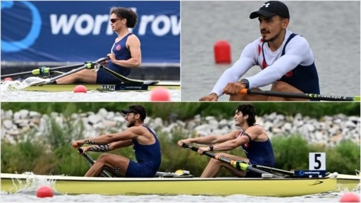 Türk sporcular, Dünya 23 Yaş Altı Kürek Şampiyonası'nı 3 altın madalyayla tamamladı