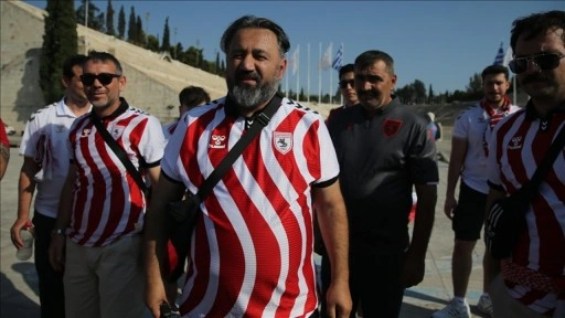 Türk taraftar, Samsunspor'un Panathinaikos maçı için 10 bin 300 kilometre yol katetti