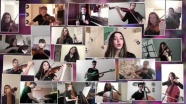 Türk ve Kosovalı öğrencilerden eğitimcilere dijital saygı konseri