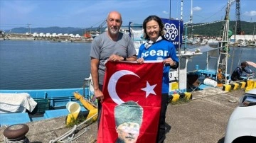 Türk yüzücünün 'Oceans Seven' hayalini köpek balıkları engelledi