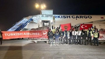 Turkish Cargo, Dünya Etnospor Konfederasyonunun temin ettiği Kırgız çadırlarını Gaziantep'e taşıyor
