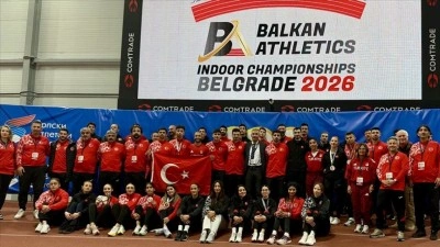 T&uuml;rkiye, Balkan Salon Atletizm Şampiyonası'nda 14 madalya kazandı