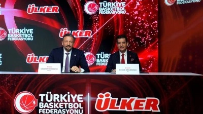 T&uuml;rkiye Basketbol Federasyonu ile &Uuml;lker arasında sponsorluk anlaşması imzalandı