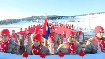 Türkiye "Bu toprakta izin var" temasıyla Sarıkamış'ta yürüyüşe başladı