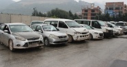 Türkiye'de çalınan araçlar Suriye'de bulundu