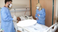 Türkiye'de çift kol nakli yapılan 5. hasta Ayılmazdır'ın tedavisi sürüyor