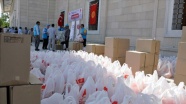 Türkiye&#039;den Kırgızistan&#039;da ihtiyaç sahiplerine gıda yardımı