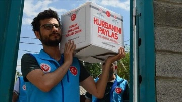 Türkiye Diyanet Vakfı, 25 milyondan fazla ihtiyaç sahibine kurban yardımı ulaştırmayı hedefliyor