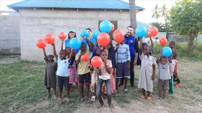 T&uuml;rkiye Diyanet Vakfı, Tanzanya'daki yardımlarını artırarak s&uuml;rd&uuml;r&uuml;yor