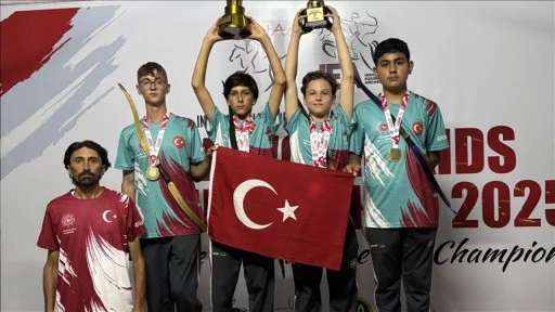 Türkiye Geleneksel Atlı Okçuluk Yıldız Milli Takımı, Endonezya'da 2. oldu