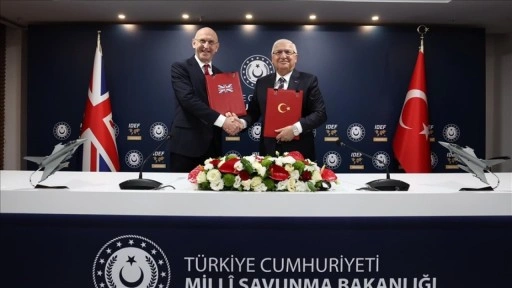 Türkiye ile Birleşik Krallık arasında 'Eurofighter' mutabakatı imzalandı