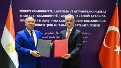T&uuml;rkiye ile Mısır arasında uluslararası ulaştırma koridorlarına ilişkin mutabakat zaptı imzalandı