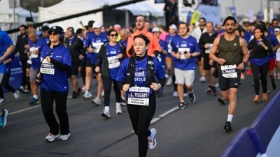 T&uuml;rkiye İş Bankası 21. İstanbul Yarı Maratonu'nu verilen startla başladı