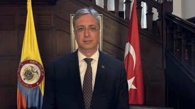 T&uuml;rkiye'nin Bogota B&uuml;y&uuml;kel&ccedil;isi Y&uuml;ksel, Kolombiya ile ilişkilerde stratejik ortaklığa dikkati &ccedil;e