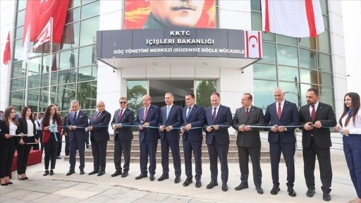 Türkiye'nin desteği ile KKTC'de Göç Yönetim Merkezi açıldı