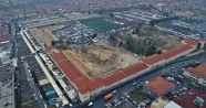 Türkiye&#039;nin en büyük kütüphanesi Rami Kışlası havadan görüntülendi