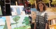 Türkiye’nin ilk kadın su altı ressamı sergi açtı