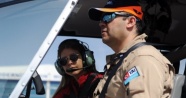 Türkiye’nin ilk lisanslı sivil kadın helikopter pilotu