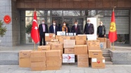 Türkiye&#039;nin Kırgızistan’daki Ahıska Türklerine gönderdiği tıbbi malzeme teslim edildi
