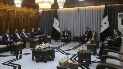 T&uuml;rkiye&rsquo;nin Şam B&uuml;y&uuml;kel&ccedil;isi Nuh Yılmaz, Hama Valisi es-Seheyen'i ziyaret etti