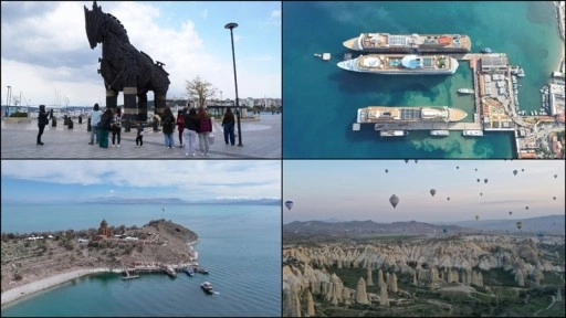 Türkiye'nin turizm geliri yılın ilk çeyreğinde yıllık bazda yüzde 5,6 arttı