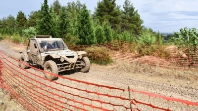 T&uuml;rkiye Offroad Şampiyonası 4. Ayak Vezirk&ouml;pr&uuml; Yarışı'nın orman etabı yapıldı