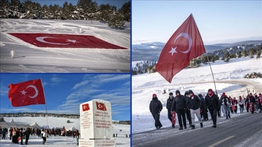 T&uuml;rkiye, Sarıkamış şehitlerini anmak i&ccedil;in Allahuekber Dağları'nda bir araya geldi