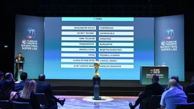 T&uuml;rkiye Sigorta Basketbol S&uuml;per Ligi'nin 2026-2027 sezonu fikst&uuml;r &ccedil;ekimi yapıldı