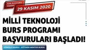 Türkiye Teknoloji Takımı Vakfı&#039;nın &#039;Milli Teknoloji Burs Programı&#039;na başvurular başladı
