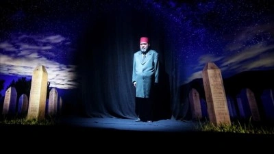 T&uuml;rkiye turnesindeki "Firavunla Y&uuml;z Y&uuml;ze" tiyatro oyunu, Nevşehir'de sahnelendi
