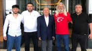 Türkiye ve Azerbaycan&#039;ın tribün liderleri A Milli Takım&#039;a destek için bir araya geldi