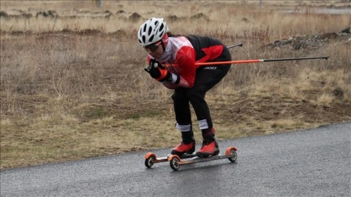 Türkiye ve Balkan şampiyonu Şennur Kartal, kayaklı koşuda gözünü olimpiyatlara dikti