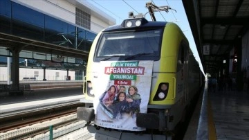 Türkiye'den Afganistan'a yeni "İyilik Trenleri" uğurlandı